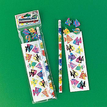 Tropical Fish Stationery Se