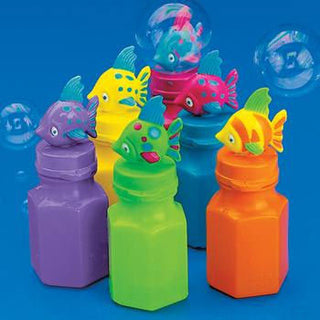 Plastic Tropical Fish Bubble Bottle (1 ct)