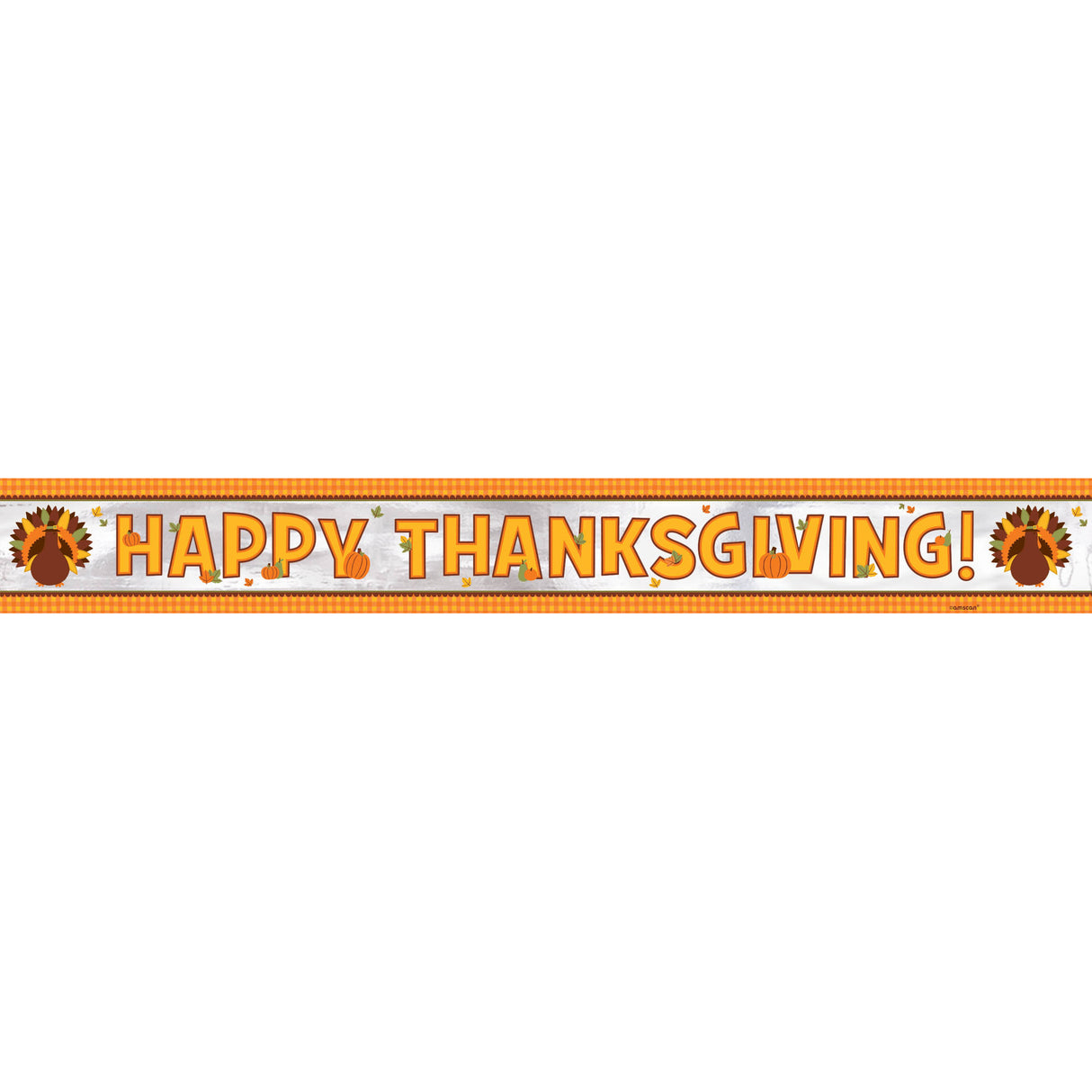 Thanksgiving Foil Banner