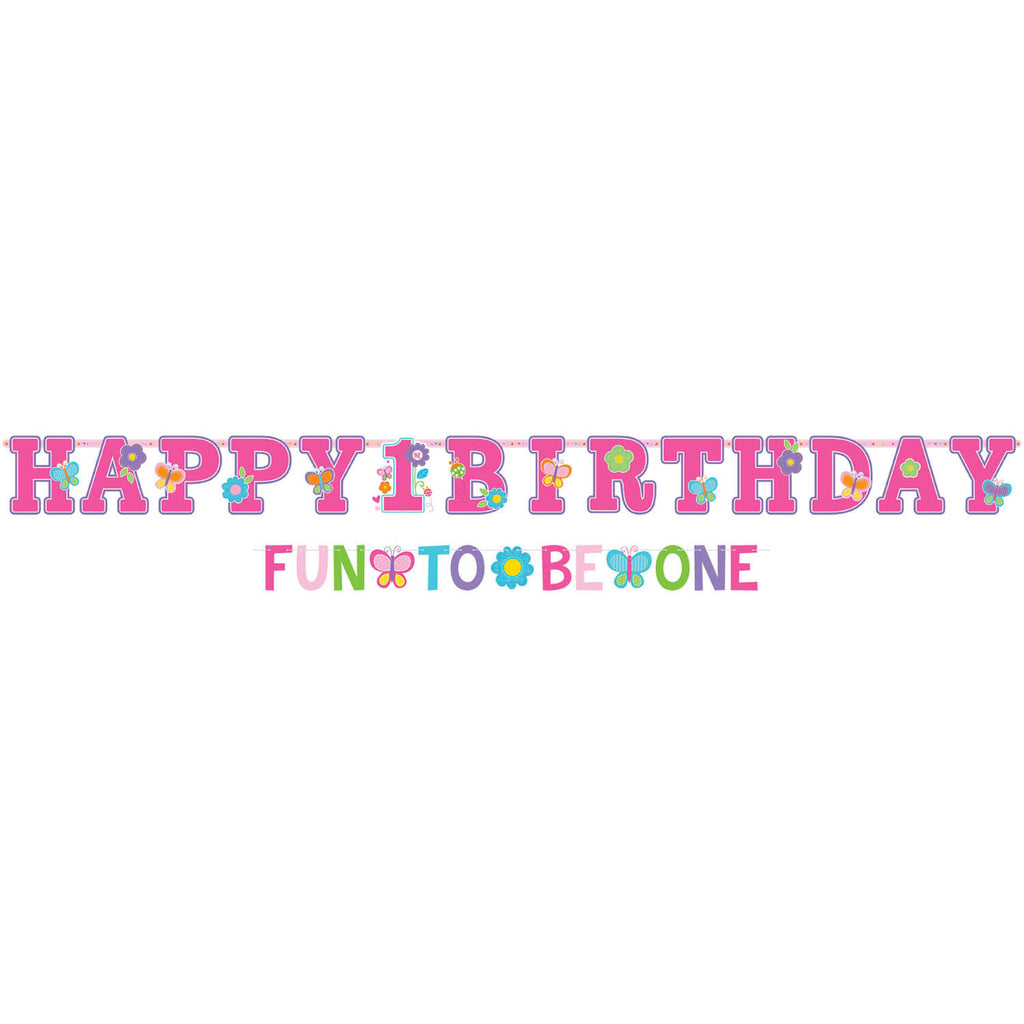 Sweet Birthday Girl Letter Banners (2ct)