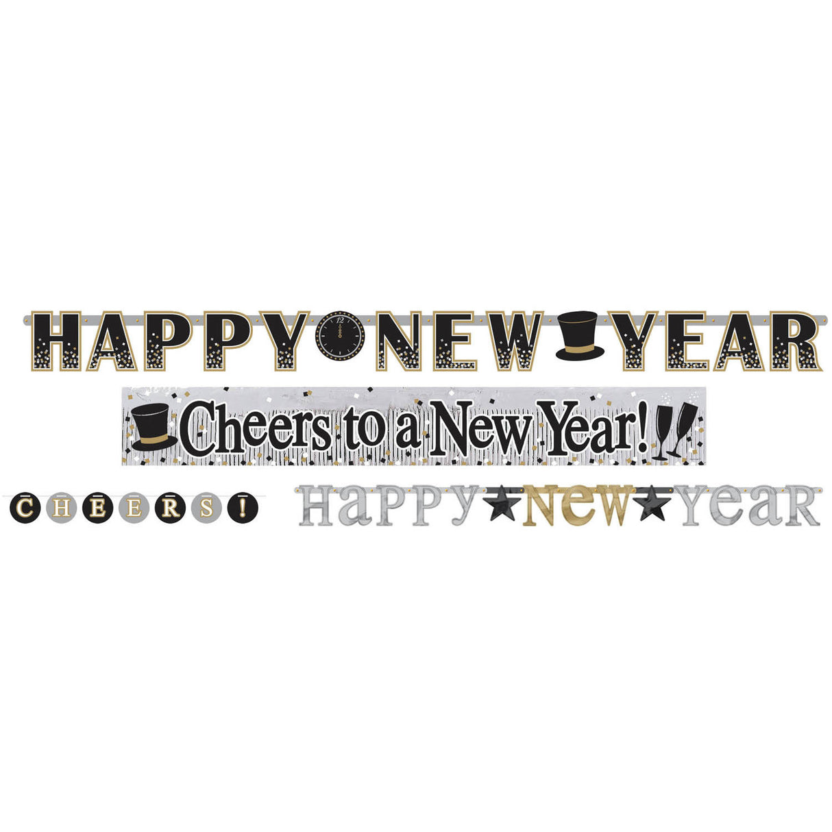 New Years Multi Pack Banners