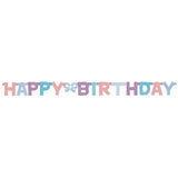 Happy Birthday Letter Banner