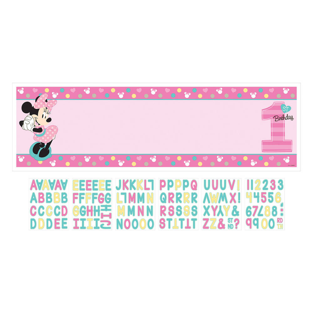 Minnie Fun To Be One Party Banner