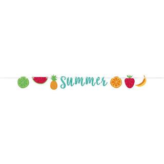 Hello Summer Letter Banner