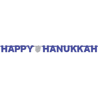 Hanukkah Letter Banner
