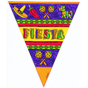 Fiesta Pennant Party Banner