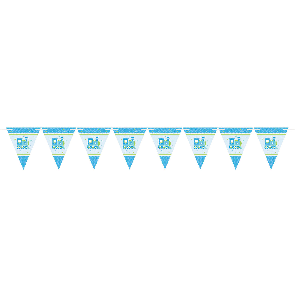 Welcome Little One Boy Pennant Banner