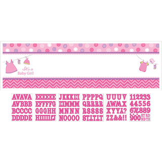 Shower With Love Girl Party Banner