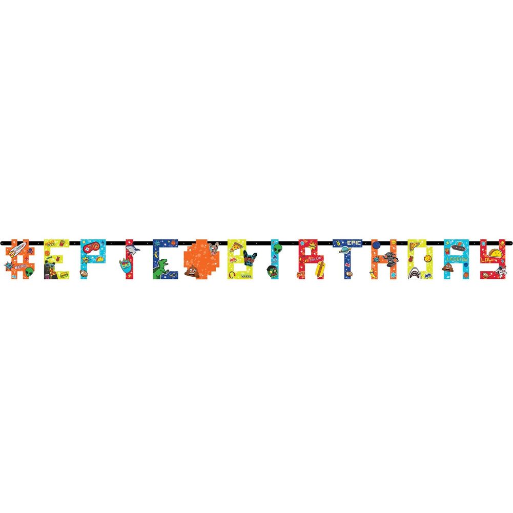Epic Party Letter Banner