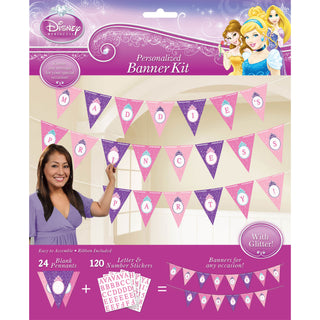 Princess Boutique Pennant Banner Kit