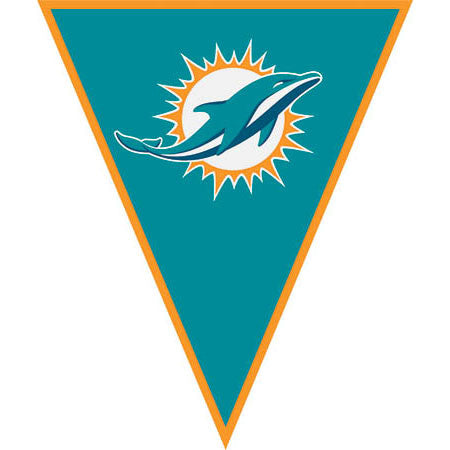 Miami Dolphins Pennant Banners