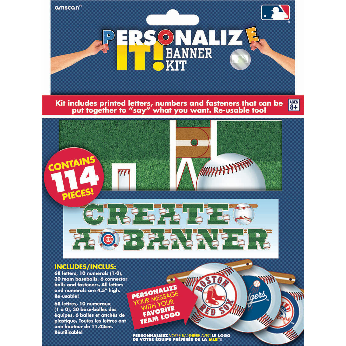 MLB Create Your Own Banner Kit