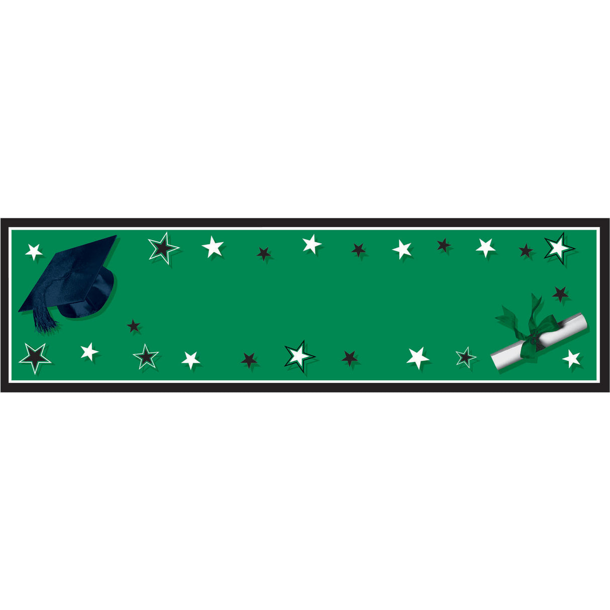Personalize Your Own Giant Green Graduation Sign