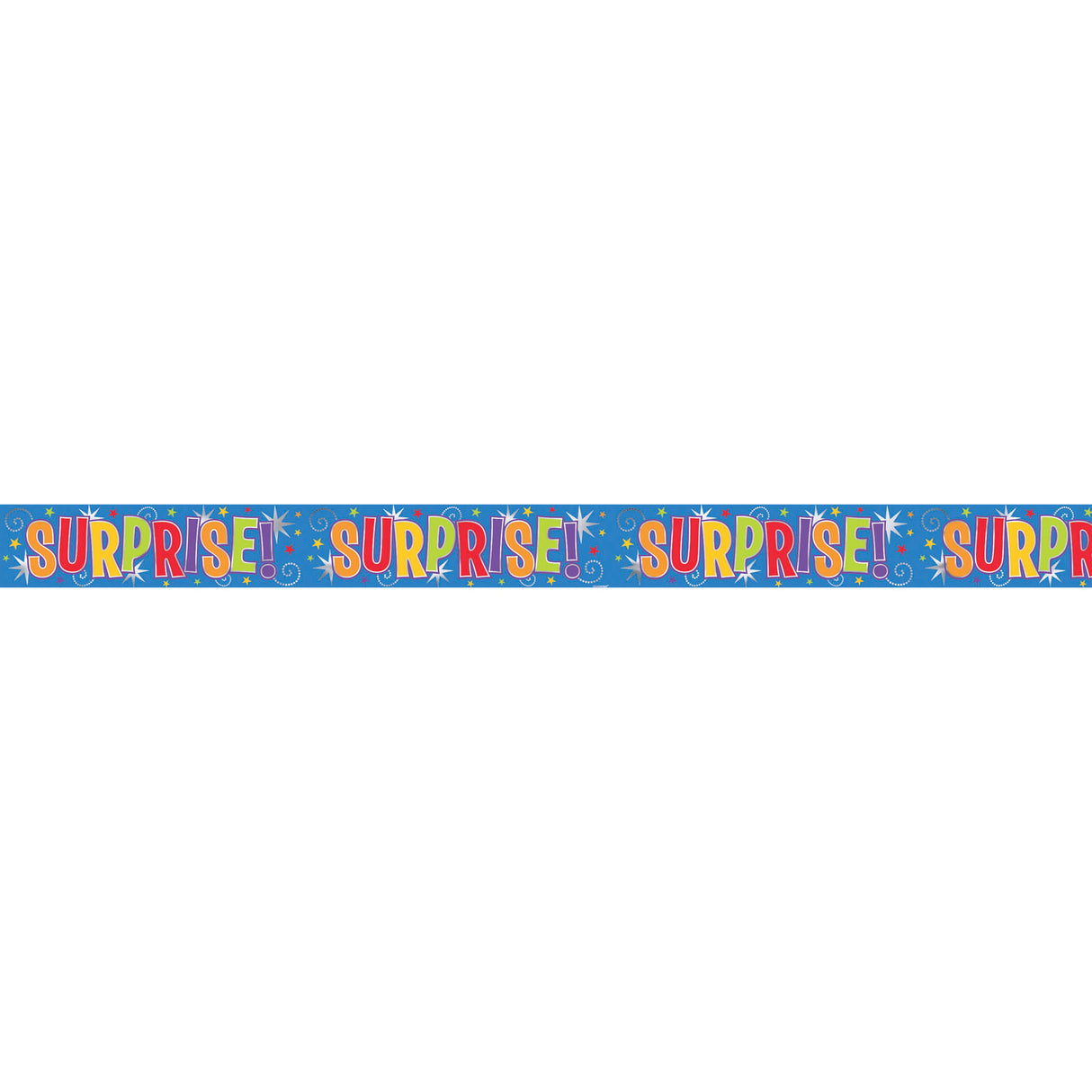 Suprise 12" Foil Banner