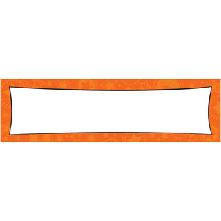 Personalized Sign Banner- Orange