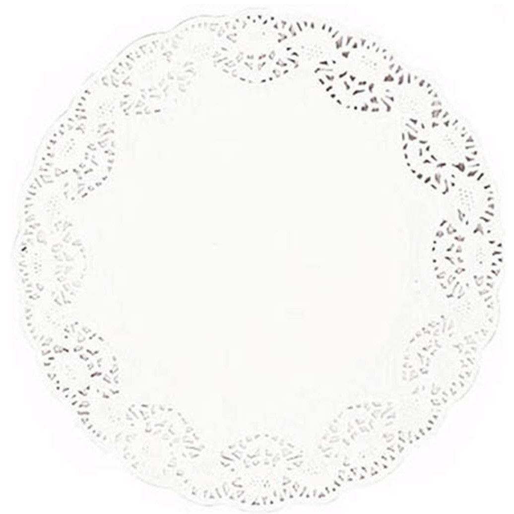 White Doilies, 10"