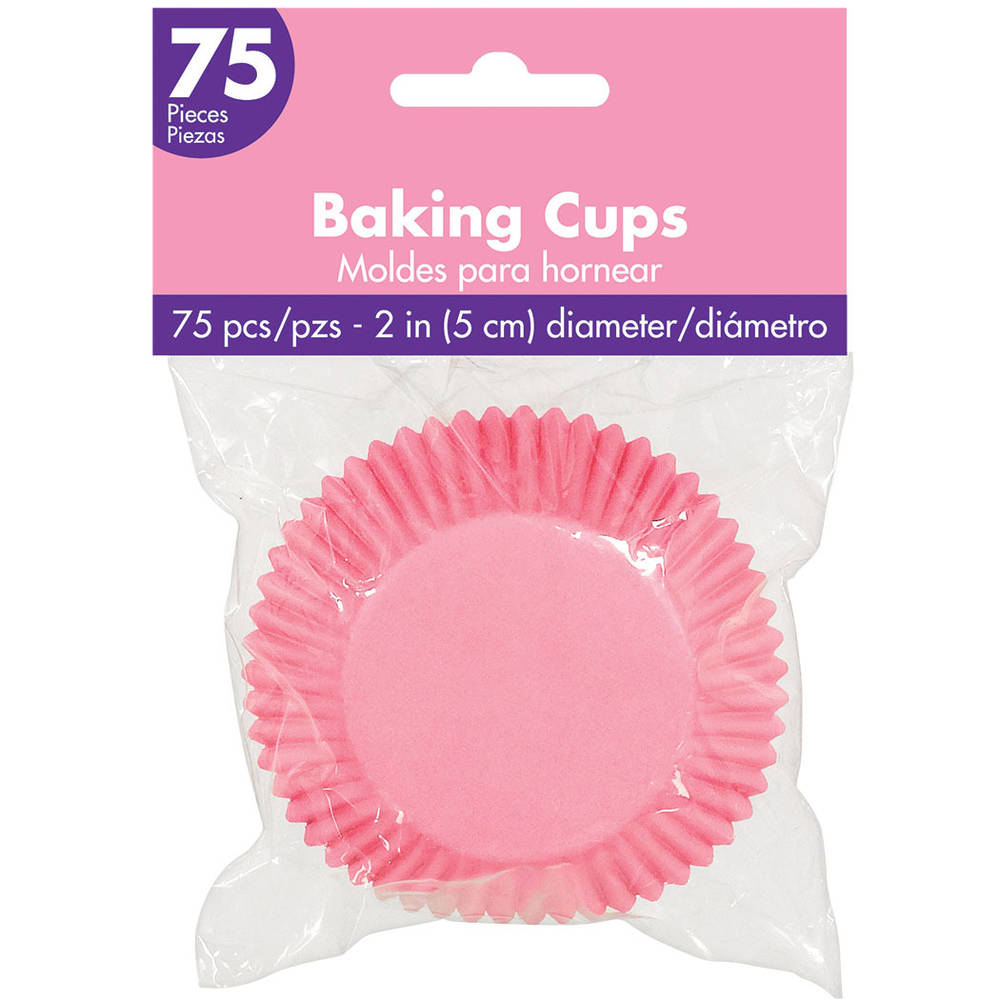 New Pink 2" Baking Cups (75ct)