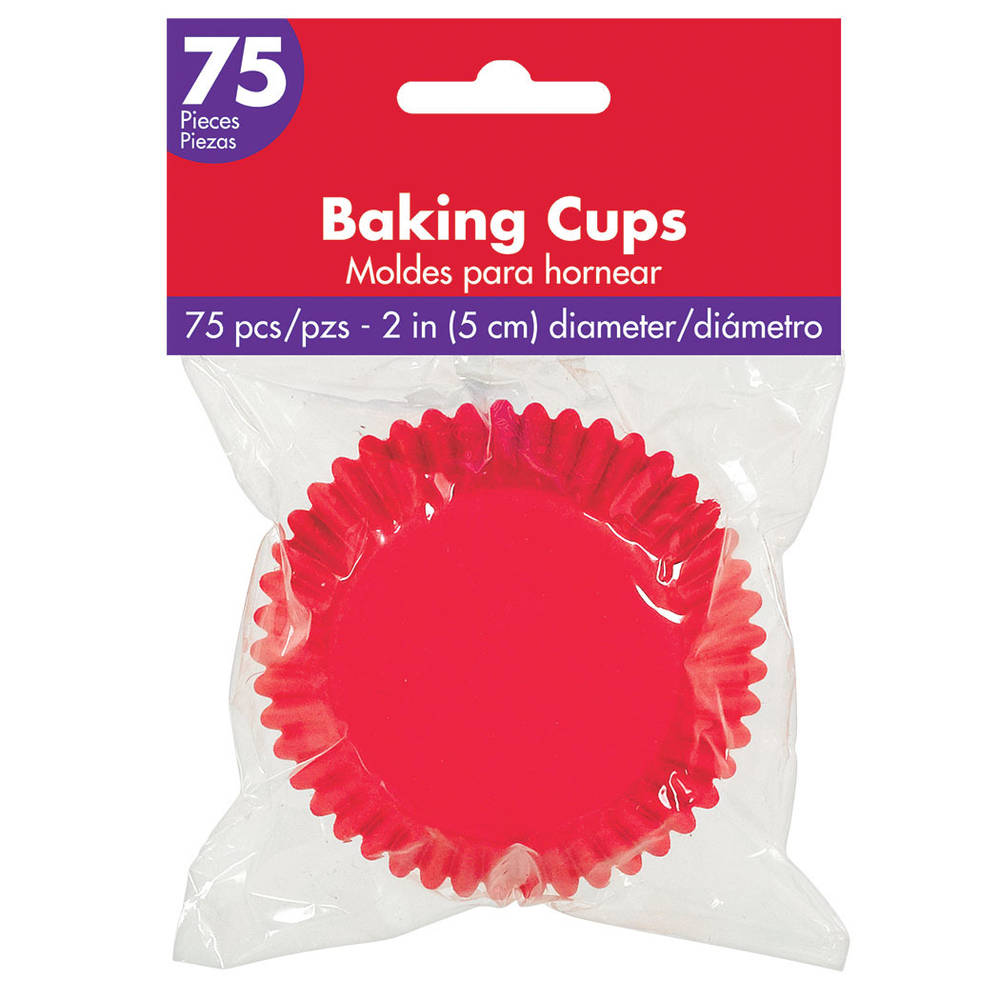 Apple Red 2" Baking Cups (75ct)