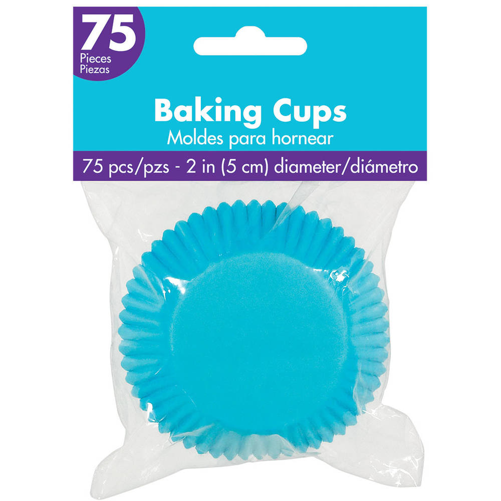 Carribean Blue 2" Baking Cups (75ct)