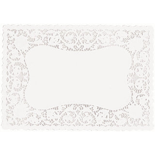 White Lace Placemats