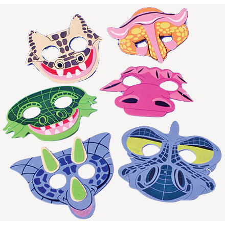 Dino Foam Masks