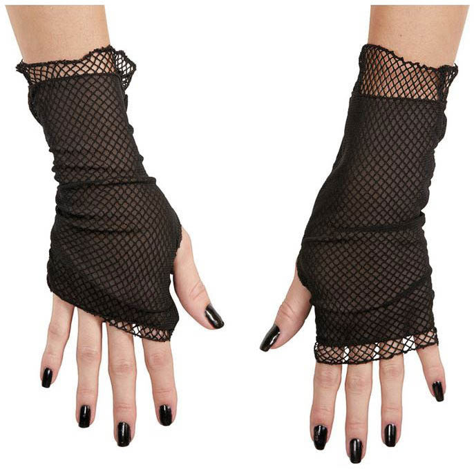Fishnet Glovettes Adult