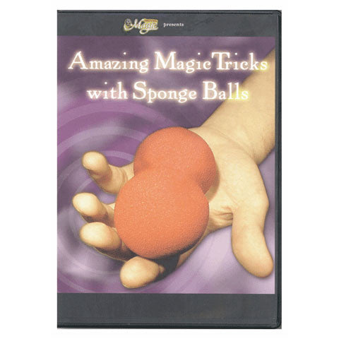 Amazing Tricks W/sponge Balls Dvd