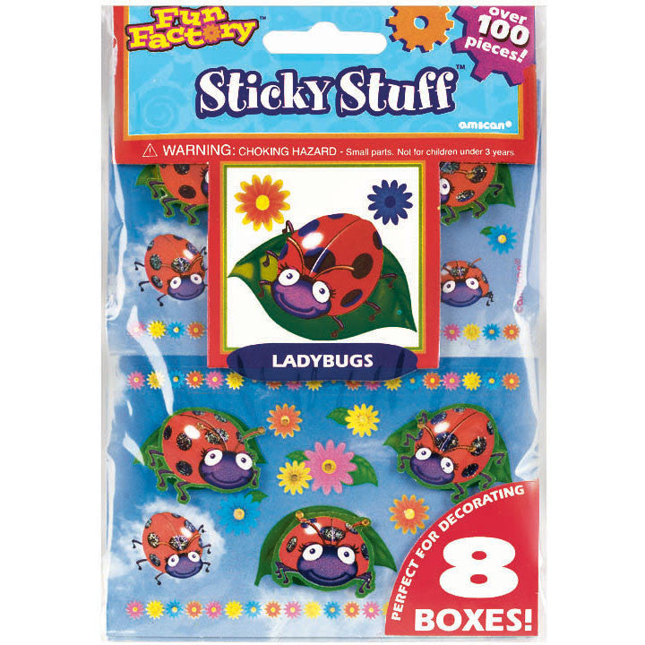 Lady Bugs Sticky Stuff