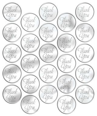 Clear Thank You Envelope Seals (50ct)