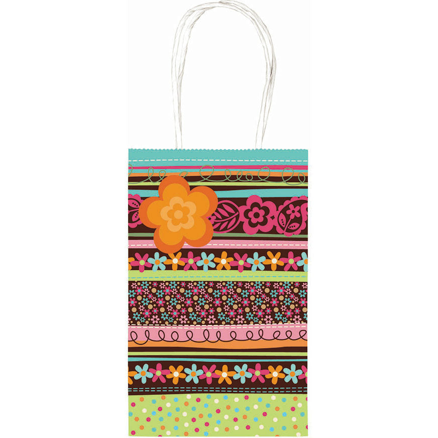 Boho Stripe Cub Gift Bag