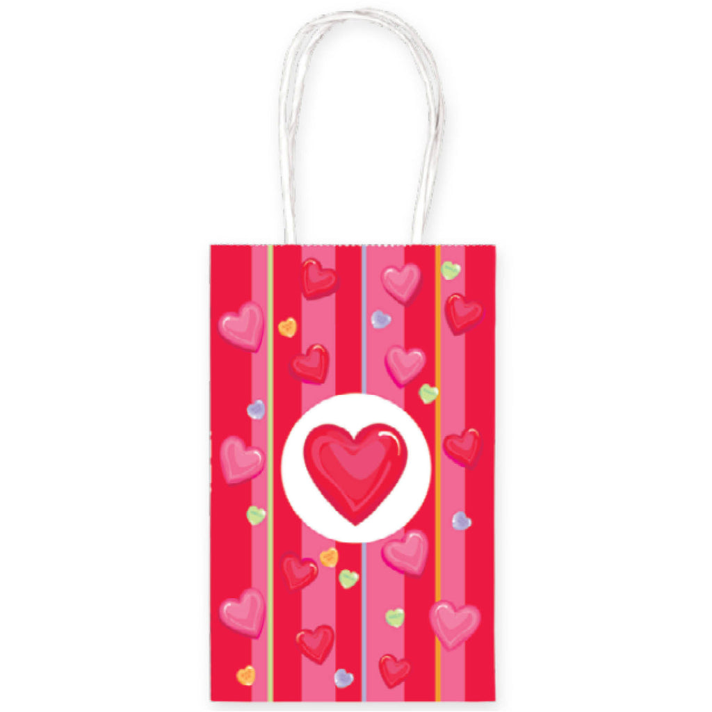 Printed Hearts Bag