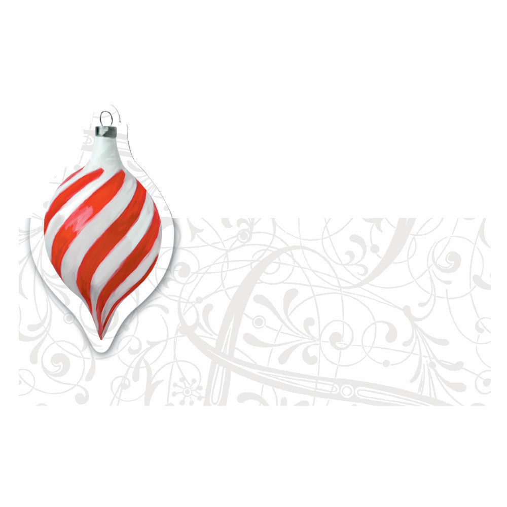 Winter Ornament Placecards