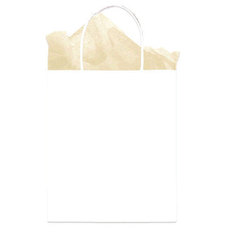 White Kraft Medium Gift Bag