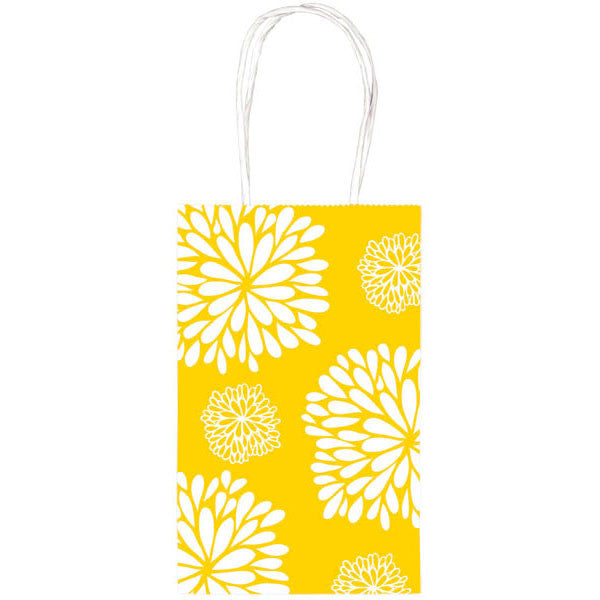 Sunshine Yellow Mums Cub Gift Bag