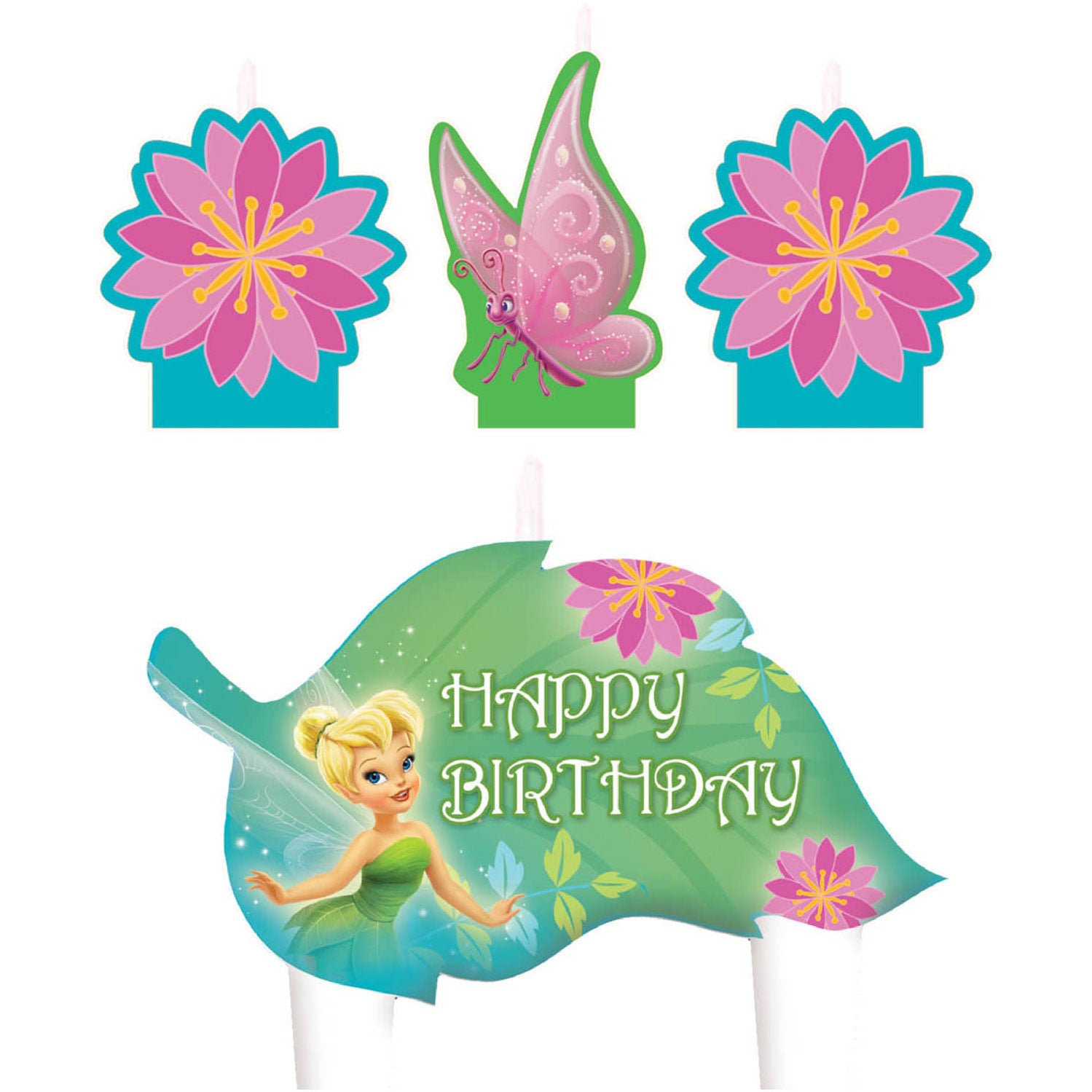 Tinker Bell and Fairies Molded Candles