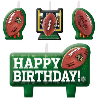 NFL Drive Molded Candles