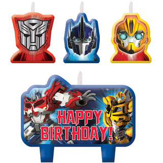 Transformers Molded Candles