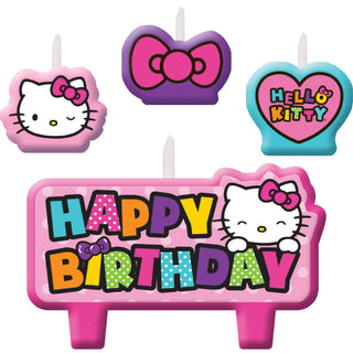 Hello Kitty Rainbow Candle Set