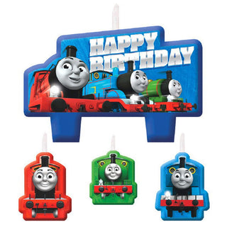 Thomas All Aboard Molded Candle Set (4ct)