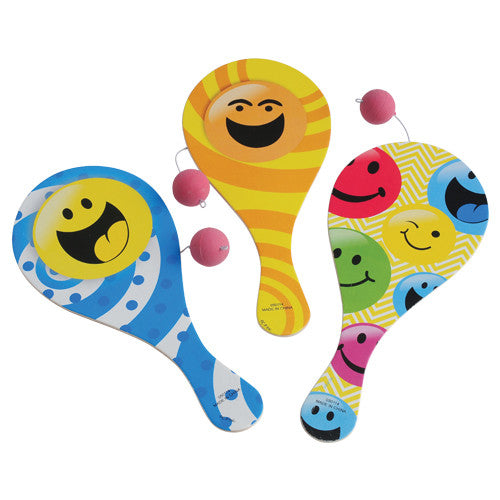 Smile Paddle Balls