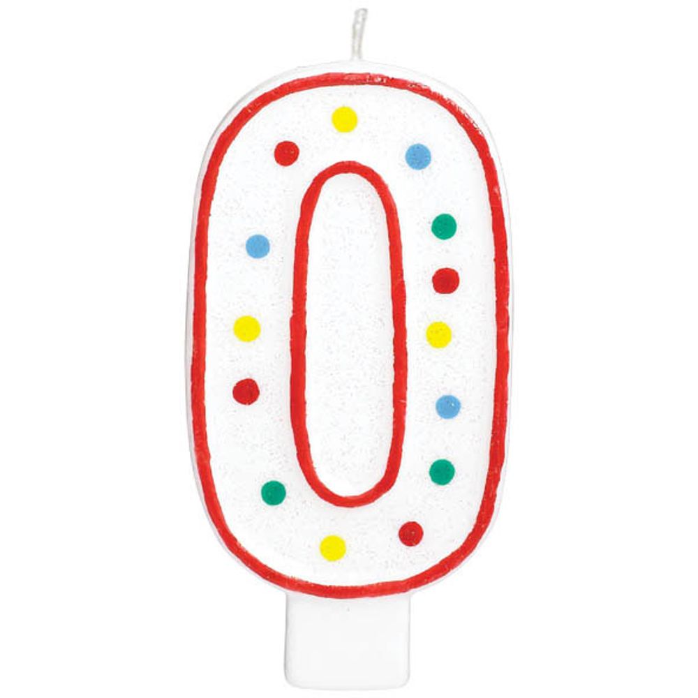 0 Number Candle