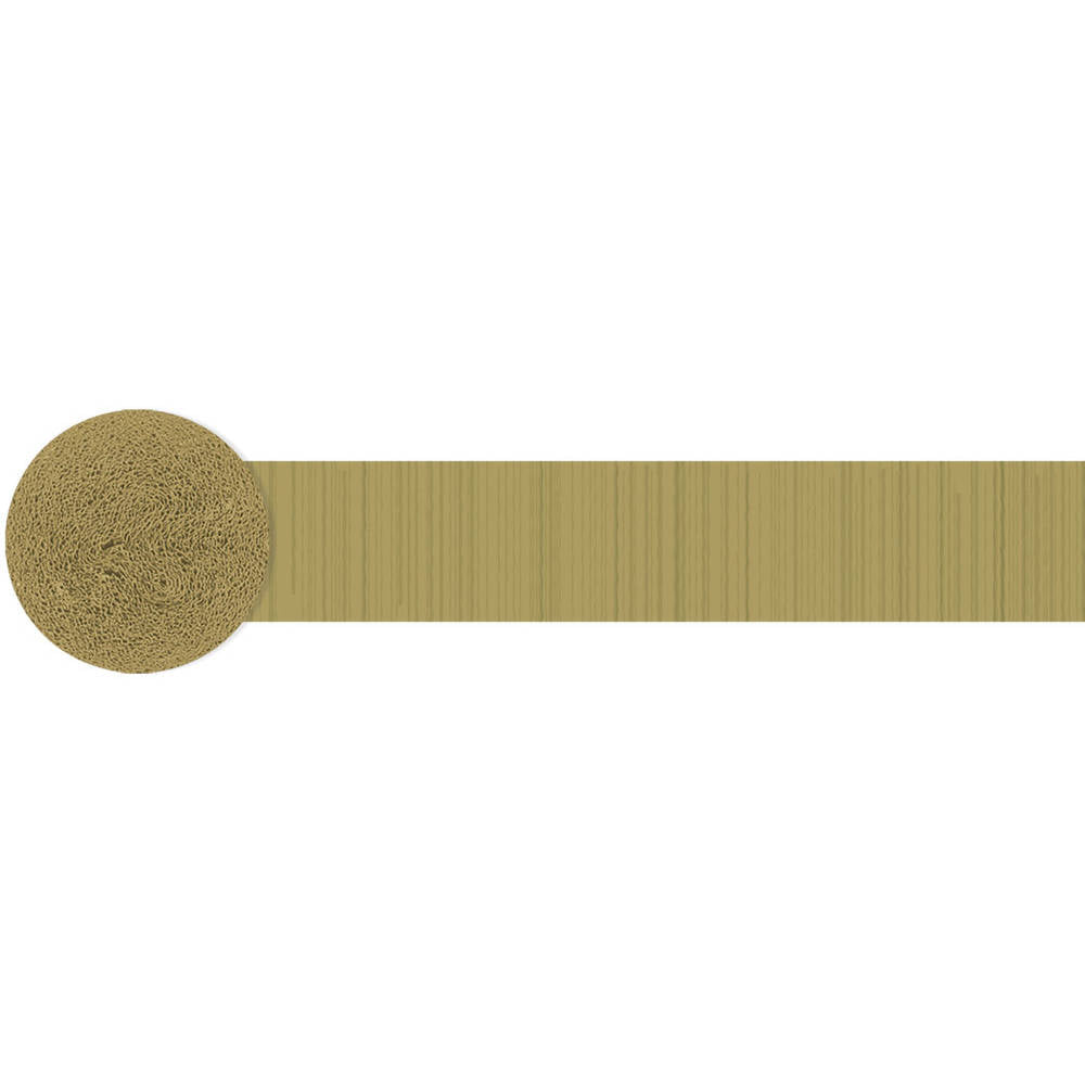 Gold Crepe Streamer 81'
