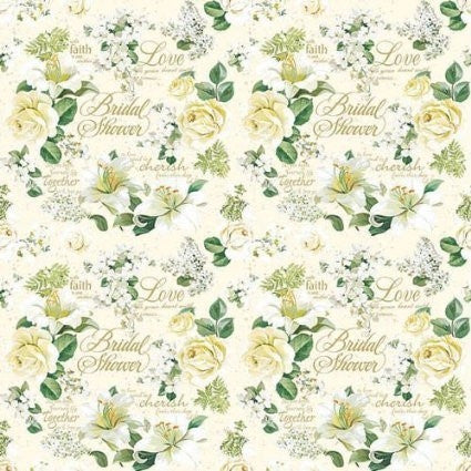 Cherished Bouquet Wrapping Paper