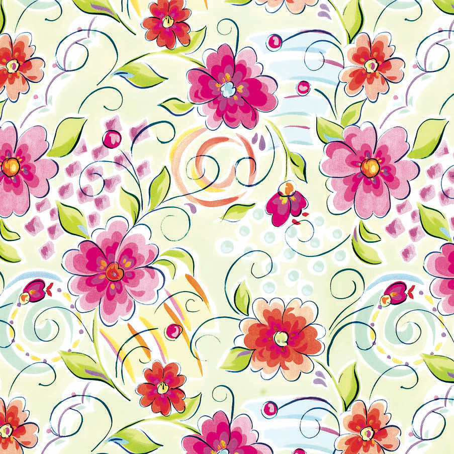 Floral Gift Wrap