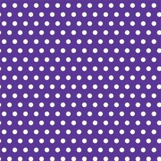 Polka Dot Purple Jumbo Gift Wrap