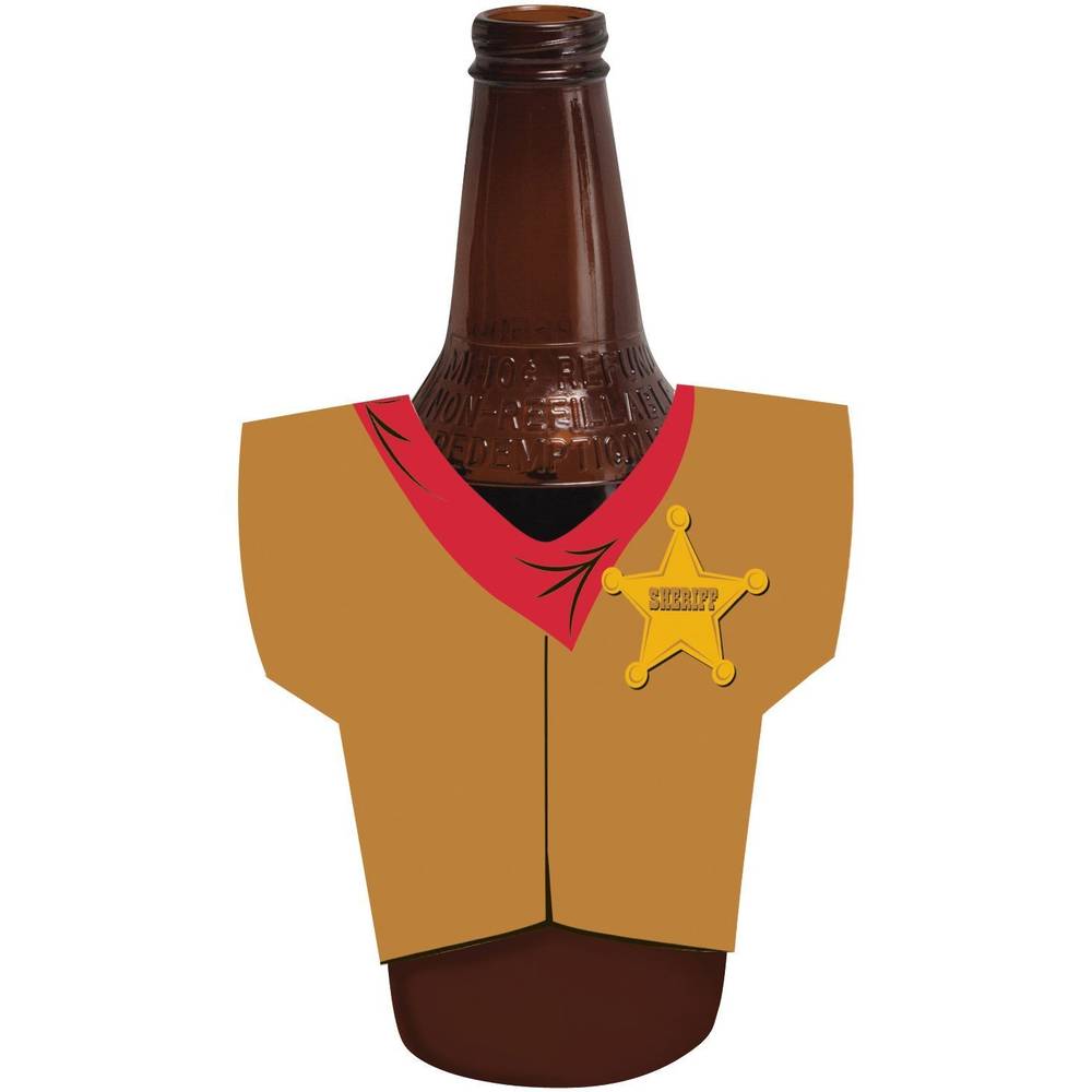 Cowboy Vest Koozie