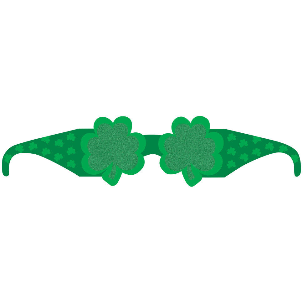 Wearable Glasses, Paper, Shamrock