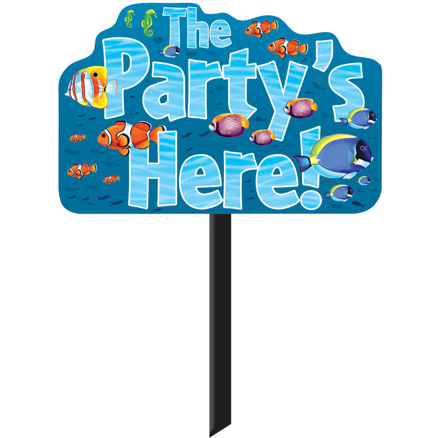 Tropical Summer Yard Sign
