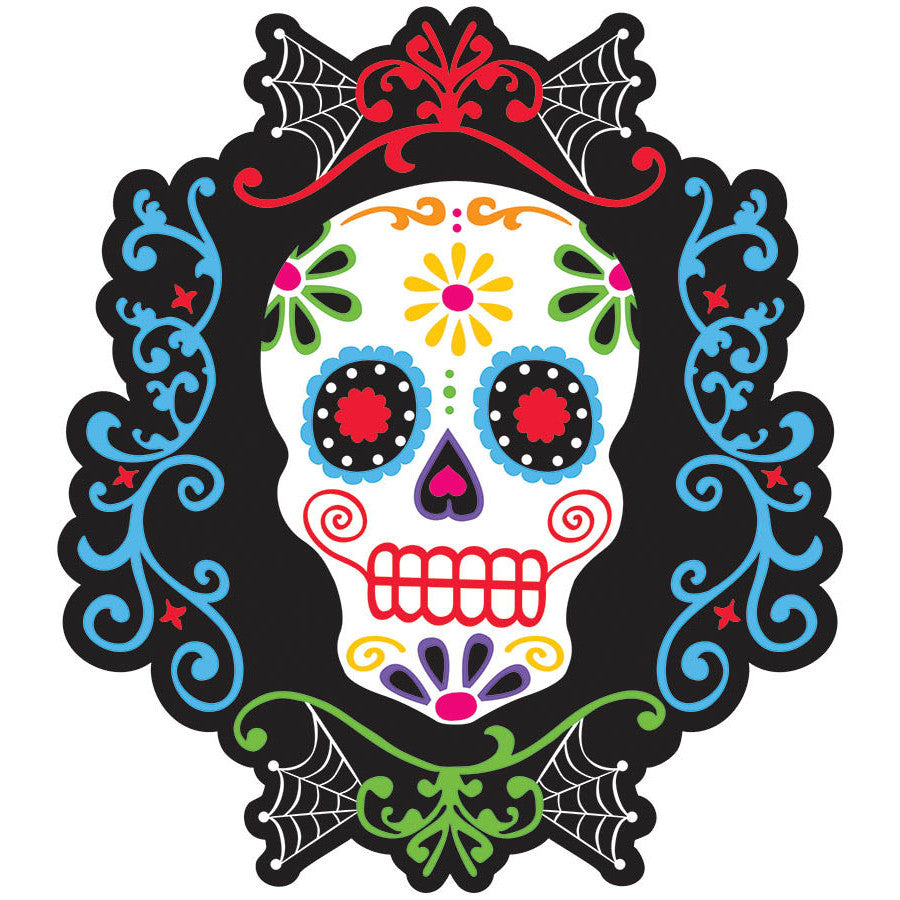 10.5" Day Of The Dead Cutout