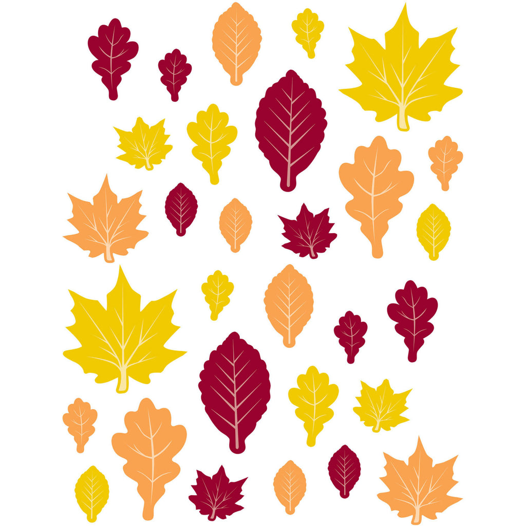 Fall Leaves Cutouts Mega Value Pack